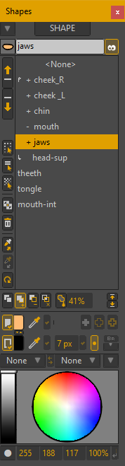SHAPE Mode